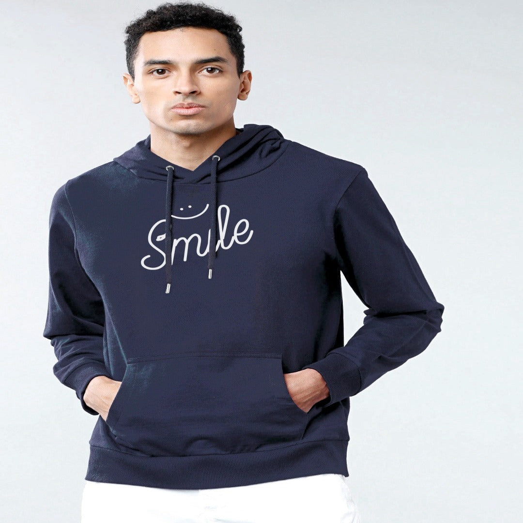 Smile Printed Premium Hoodie For Men and Women's - Shopping-search