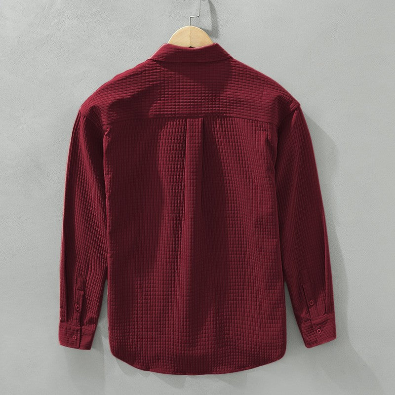 Maroon Full Sleeves Shirt