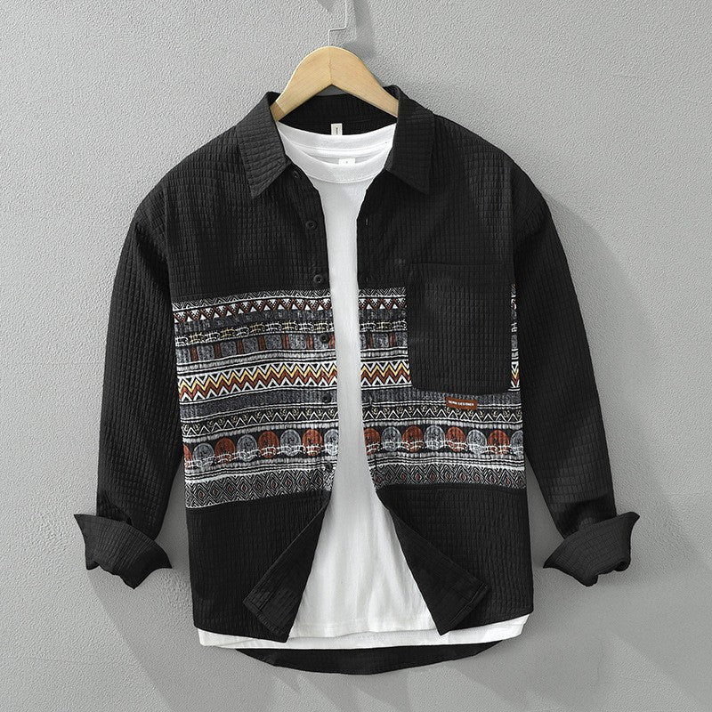 Black digital  Shirt full sleeve