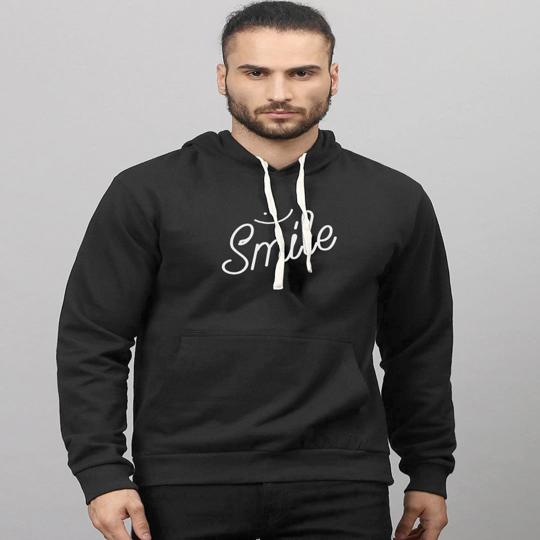 Smile Printed Premium Hoodie For Men and Women's - Shopping-search