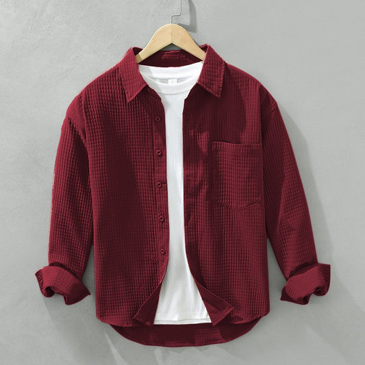 Maroon Full Sleeves Shirt