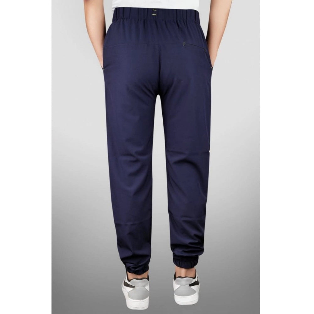 Men's Polyster Solid Track Pant-Lower