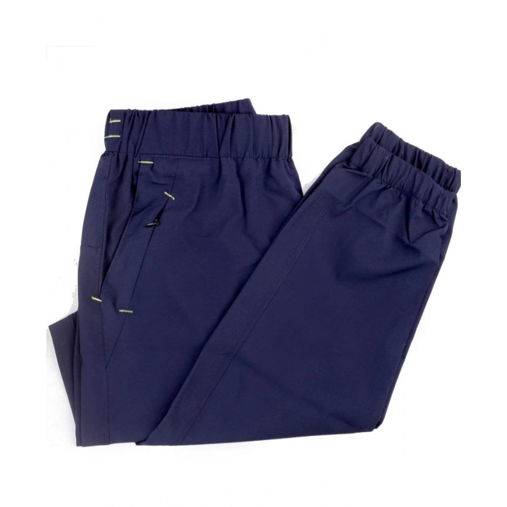 Men's Polyster Solid Track Pant-Lower