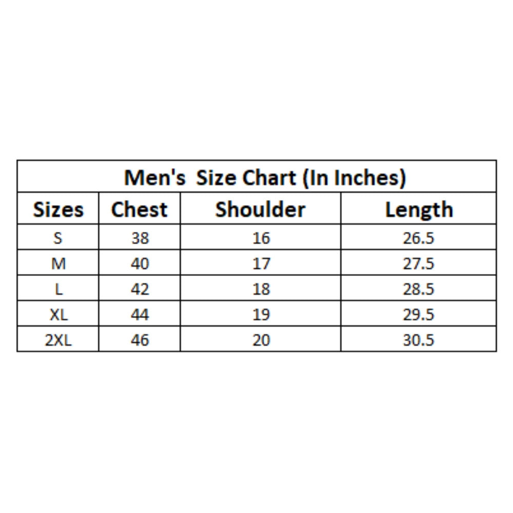 Men's Casual Cotton Printed Polo Neck Half Sleeve White T-Shirt